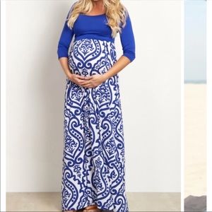 Pinkblush Maxi Maternity Dress
